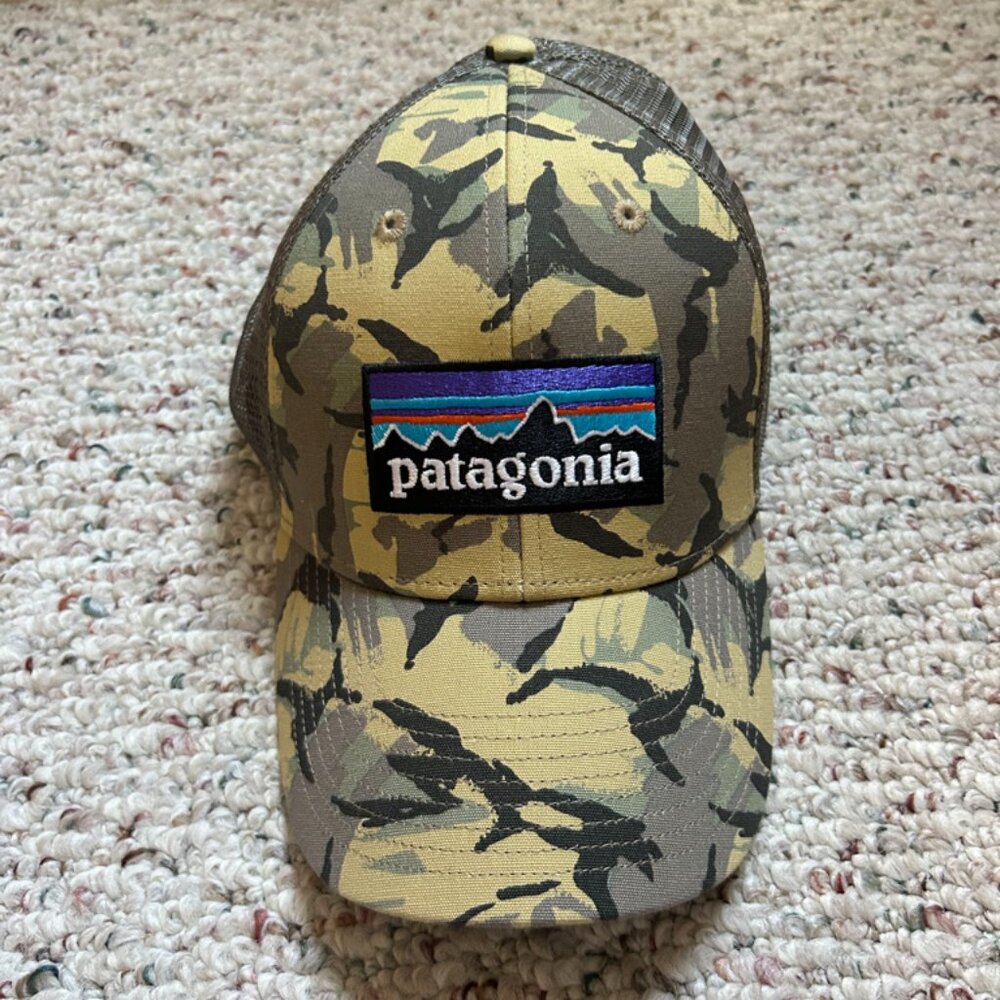 Camo Patagonia Baseball Hat